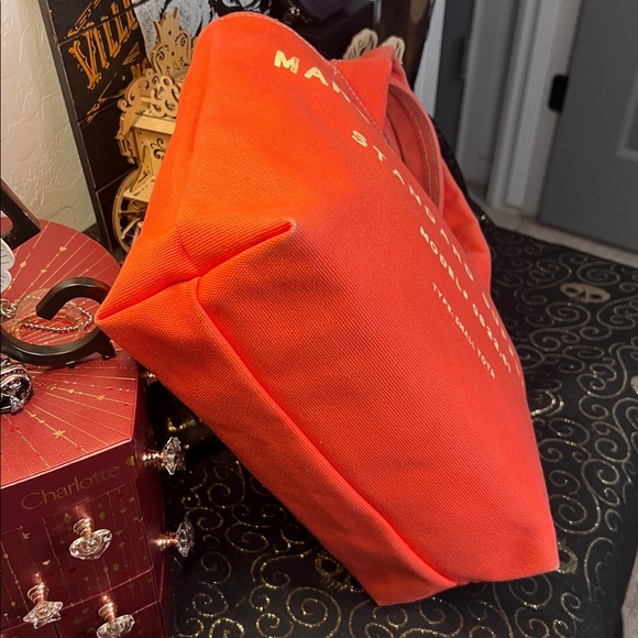 Marc by Marc Jacobs Orange/Peachy Small Tote Bag - Picture 12 of 15